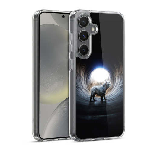 Klaudia Senator French Bulldog Lost Soft Gel Case for Samsung Galaxy S24 5G & MagSafe
