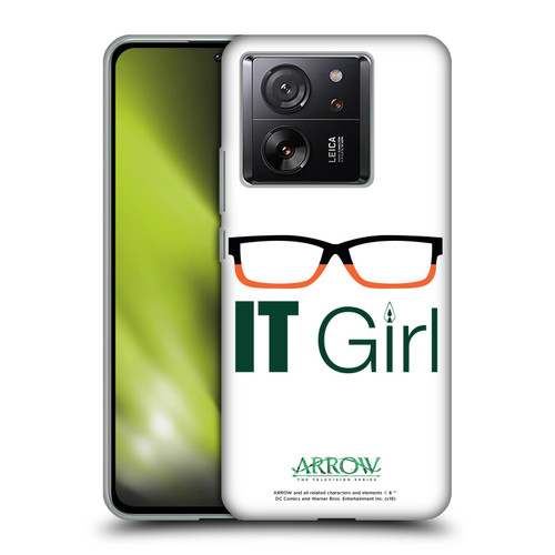 Arrow TV Series Graphics Felicity Smoak IT Girl Soft Gel Case for Xiaomi 13T 5G / 13T Pro 5G