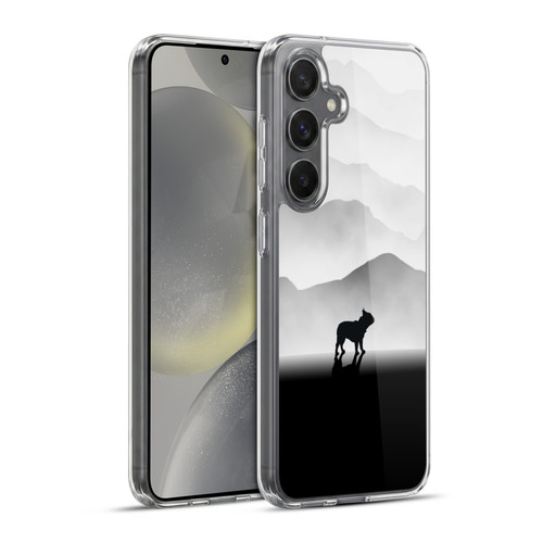 Klaudia Senator French Bulldog Free Soft Gel Case for Samsung Galaxy S24+ 5G & MagSafe