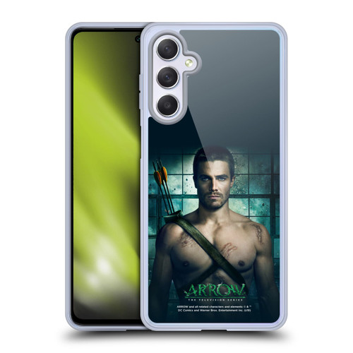 Arrow TV Series Posters Oliver Queen Soft Gel Case for Samsung Galaxy M54 5G