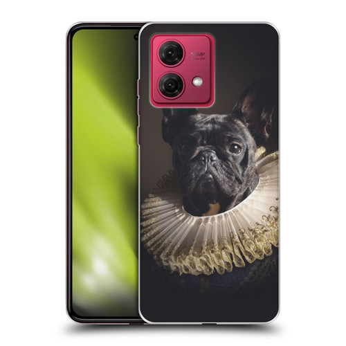 Klaudia Senator French Bulldog 2 King Soft Gel Case for Motorola Moto G84 5G