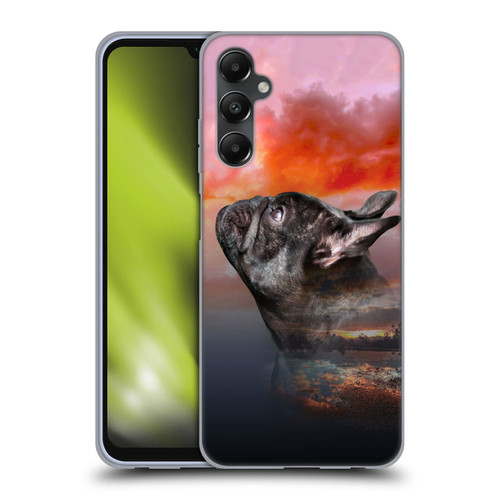 Klaudia Senator French Bulldog 2 Reminisce Soft Gel Case for Samsung Galaxy A05s