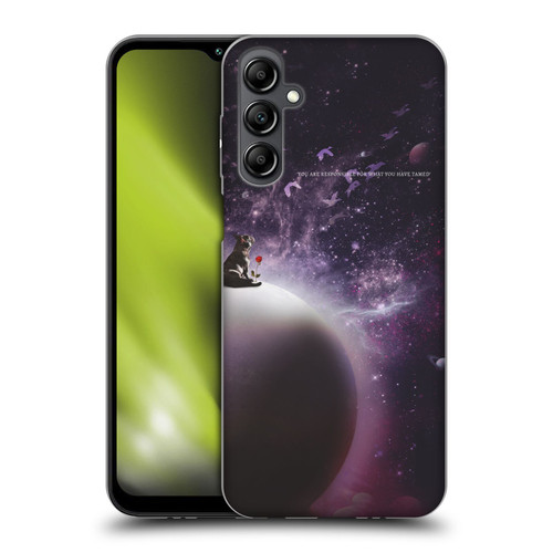 Klaudia Senator French Bulldog 2 In The Galaxy Soft Gel Case for Samsung Galaxy M14 5G