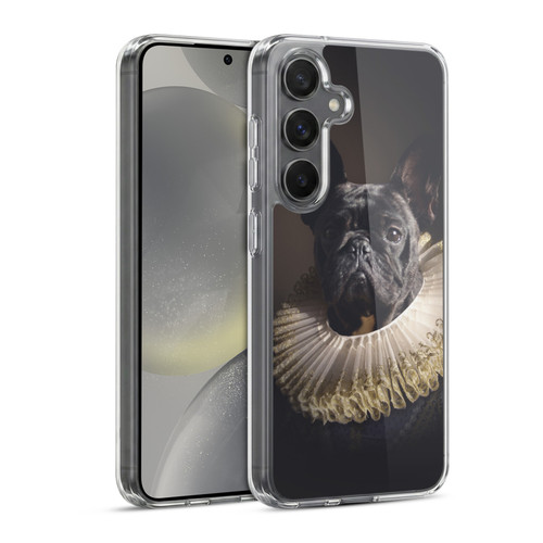Klaudia Senator French Bulldog 2 King Soft Gel Case for Samsung Galaxy S24 5G & MagSafe
