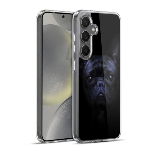 Klaudia Senator French Bulldog 2 Darkness Soft Gel Case for Samsung Galaxy S24+ 5G & MagSafe