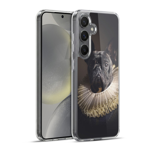 Klaudia Senator French Bulldog 2 King Soft Gel Case for Samsung Galaxy S24+ 5G & MagSafe