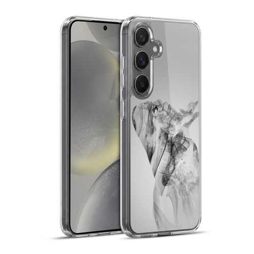 Klaudia Senator French Bulldog 2 Emotions Soft Gel Case for Samsung Galaxy S24+ 5G & MagSafe