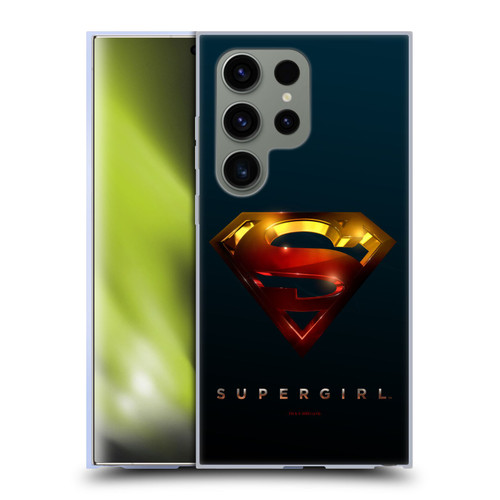 Supergirl TV Series Graphics Crest Soft Gel Case for Samsung Galaxy S24 Ultra 5G