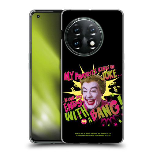 Batman TV Series Character Art Joker With A Bang Soft Gel Case for OnePlus 11 5G