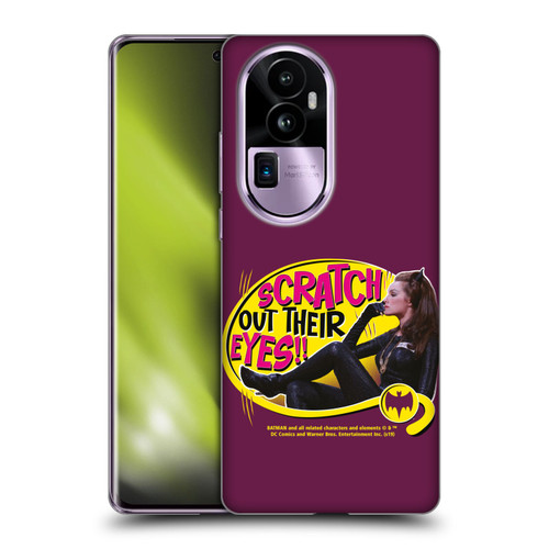Batman TV Series Character Art Catwoman Scratch Soft Gel Case for OPPO Reno10 Pro+