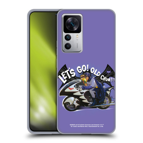 Batman TV Series Character Art Batcycle Let's Go Soft Gel Case for Xiaomi 12T 5G / 12T Pro 5G / Redmi K50 Ultra 5G