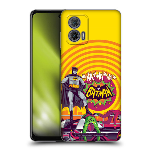 Batman TV Series Graphics Na Na Na Na Soft Gel Case for Motorola Moto G73 5G