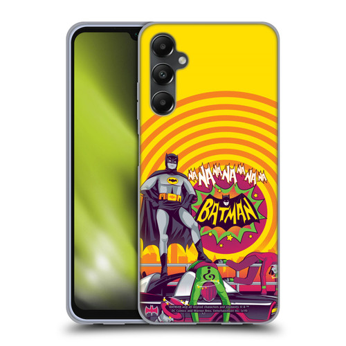 Batman TV Series Graphics Na Na Na Na Soft Gel Case for Samsung Galaxy A05s