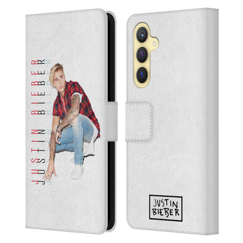 Justin Bieber Purpose Calendar Photo And Text Leather Book Wallet Case Cover For Samsung Galaxy S23 FE 5G