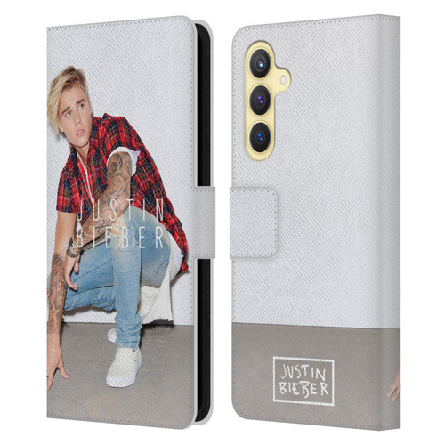 Justin Bieber Purpose Calendar Photo Leather Book Wallet Case Cover For Samsung Galaxy S23 FE 5G