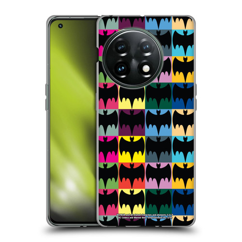 Batman TV Series Logos Patterns Soft Gel Case for OnePlus 11 5G