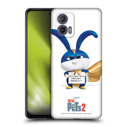 The Secret Life of Pets 2 Character Posters Snowball Rabbit Bunny Soft Gel Case for Motorola Moto G73 5G