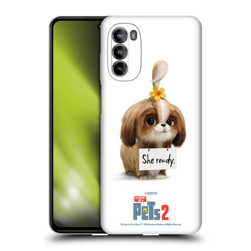 The Secret Life of Pets 2 Character Posters Daisy Shi Tzu Dog Soft Gel Case for Motorola Moto G82 5G