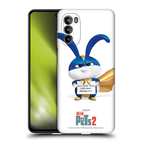 The Secret Life of Pets 2 Character Posters Snowball Rabbit Bunny Soft Gel Case for Motorola Moto G82 5G