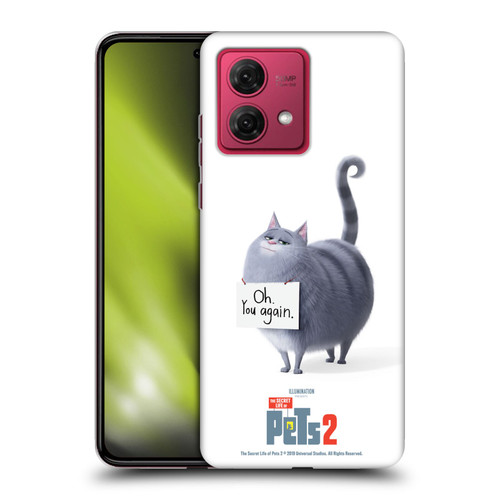 The Secret Life of Pets 2 Character Posters Chloe Cat Soft Gel Case for Motorola Moto G84 5G