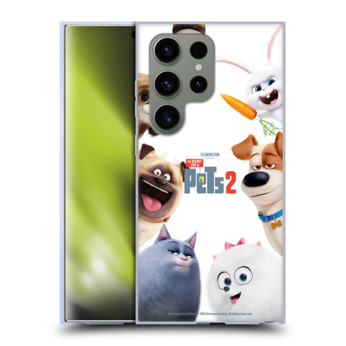 The Secret Life of Pets 2 Character Posters Group Soft Gel Case for Samsung Galaxy S24 Ultra 5G