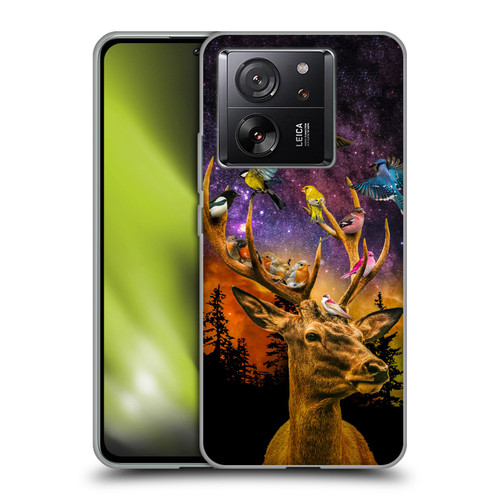 Dave Loblaw Animals Deer and Birds Soft Gel Case for Xiaomi 13T 5G / 13T Pro 5G