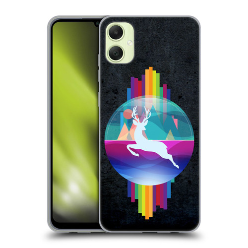 Dave Loblaw Contemporary Art Deer In Dome Soft Gel Case for Samsung Galaxy A05