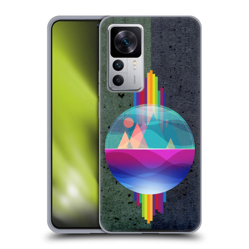 Dave Loblaw Contemporary Art Mountains Under The Dome Soft Gel Case for Xiaomi 12T 5G / 12T Pro 5G / Redmi K50 Ultra 5G