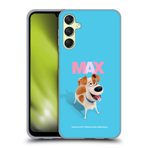 The Secret Life of Pets 2 II For Pet's Sake Max Dog Soft Gel Case for Samsung Galaxy A24 4G / M34 5G