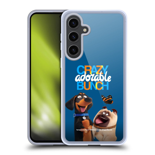 The Secret Life of Pets 2 II For Pet's Sake Group Soft Gel Case for Samsung Galaxy S24+ 5G