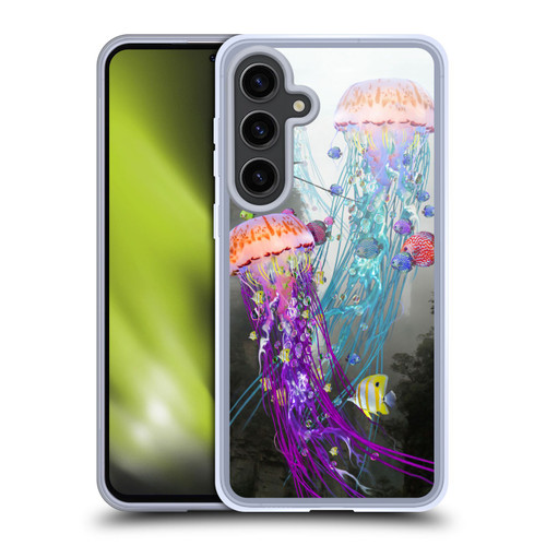 Dave Loblaw Jellyfish Jellyfish Misty Mount Soft Gel Case for Samsung Galaxy S24+ 5G