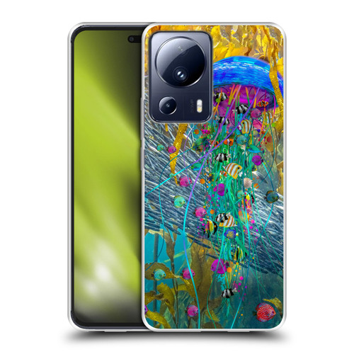 Dave Loblaw Jellyfish Jellyfish Kelp Field Soft Gel Case for Xiaomi 13 Lite 5G