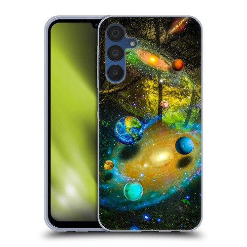 Dave Loblaw Sci-Fi And Surreal Universal Forest Soft Gel Case for Samsung Galaxy A15