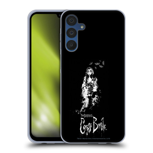 Corpse Bride Key Art Emily Splatters Soft Gel Case for Samsung Galaxy A15 & MagSafe