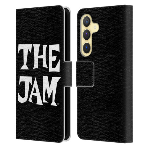 The Jam Key Art Black White Logo Leather Book Wallet Case Cover For Samsung Galaxy S24 5G