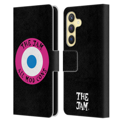 The Jam Key Art All Mod Cons Leather Book Wallet Case Cover For Samsung Galaxy S24 5G