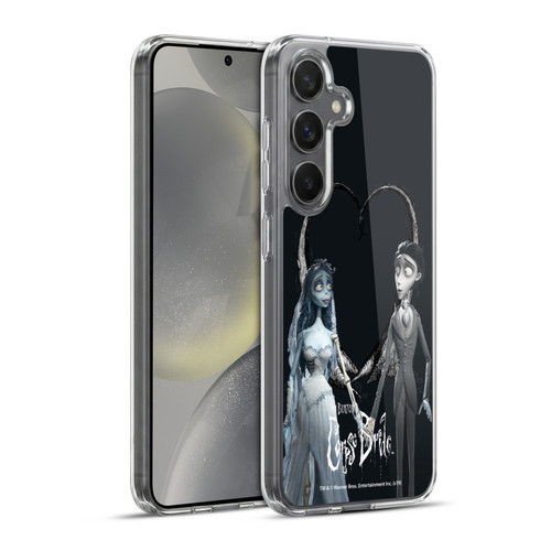 Corpse Bride Key Art Holding Hands Soft Gel Case for Samsung Galaxy S24+ 5G & MagSafe
