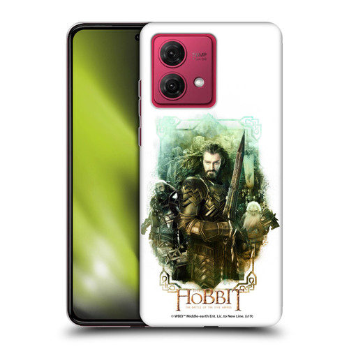 The Hobbit The Battle of the Five Armies Graphics Dwarves Soft Gel Case for Motorola Moto G84 5G