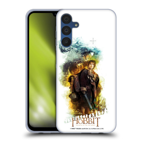 The Hobbit The Battle of the Five Armies Graphics Bilbo Journey Soft Gel Case for Samsung Galaxy A15