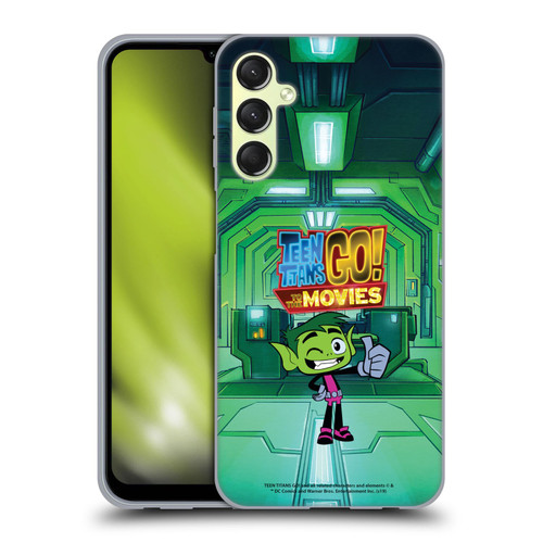 Teen Titans Go! To The Movies Character Art Beastboy Soft Gel Case for Samsung Galaxy A24 4G / M34 5G