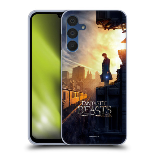 Fantastic Beasts And Where To Find Them Key Art Newt Scamander Poster 1 Soft Gel Case for Samsung Galaxy A15