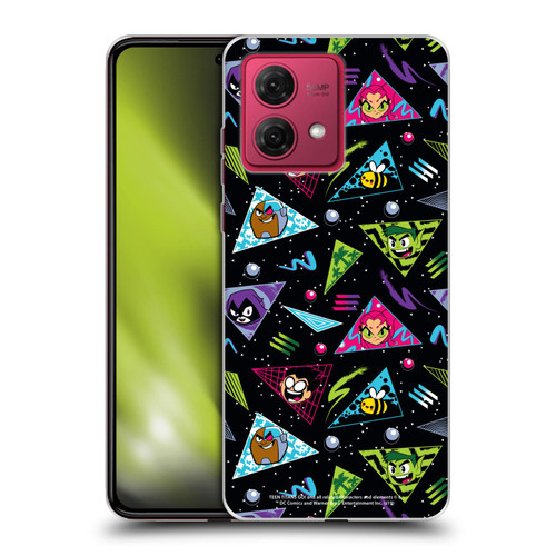 Teen Titans Go! To The Movies Graphic Designs Patterns Soft Gel Case for Motorola Moto G84 5G