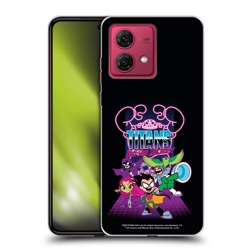 Teen Titans Go! To The Movies Graphic Designs Sick Moves Soft Gel Case for Motorola Moto G84 5G