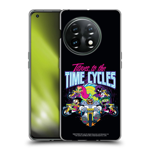 Teen Titans Go! To The Movies Graphic Designs To The Time Cycles Soft Gel Case for OnePlus 11 5G