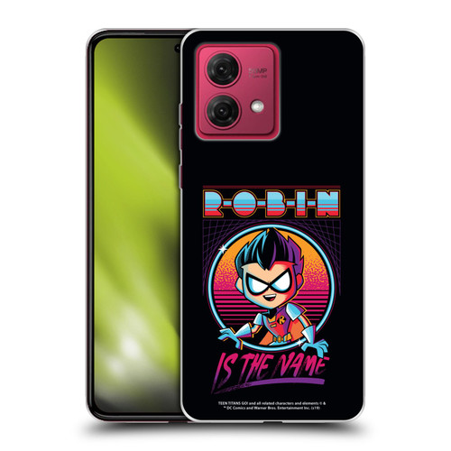 Teen Titans Go! To The Movies Graphic Designs Robin Soft Gel Case for Motorola Moto G84 5G