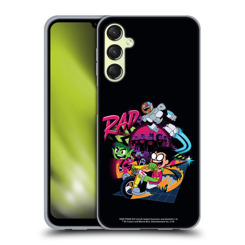 Teen Titans Go! To The Movies Graphic Designs Rad Soft Gel Case for Samsung Galaxy A24 4G / M34 5G