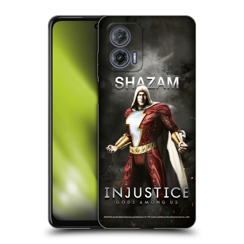 Injustice Gods Among Us Characters Shazam Soft Gel Case for Motorola Moto G73 5G