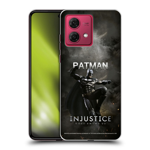 Injustice Gods Among Us Characters Batman Soft Gel Case for Motorola Moto G84 5G