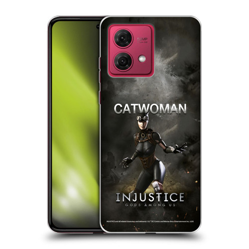 Injustice Gods Among Us Characters Catwoman Soft Gel Case for Motorola Moto G84 5G