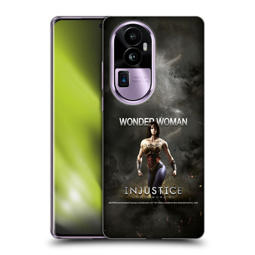 Injustice Gods Among Us Characters Wonder Woman Soft Gel Case for OPPO Reno10 Pro+
